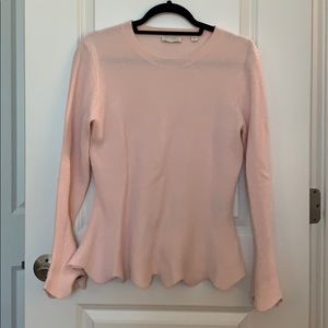 Pink Peplum Ted Baker Sweater